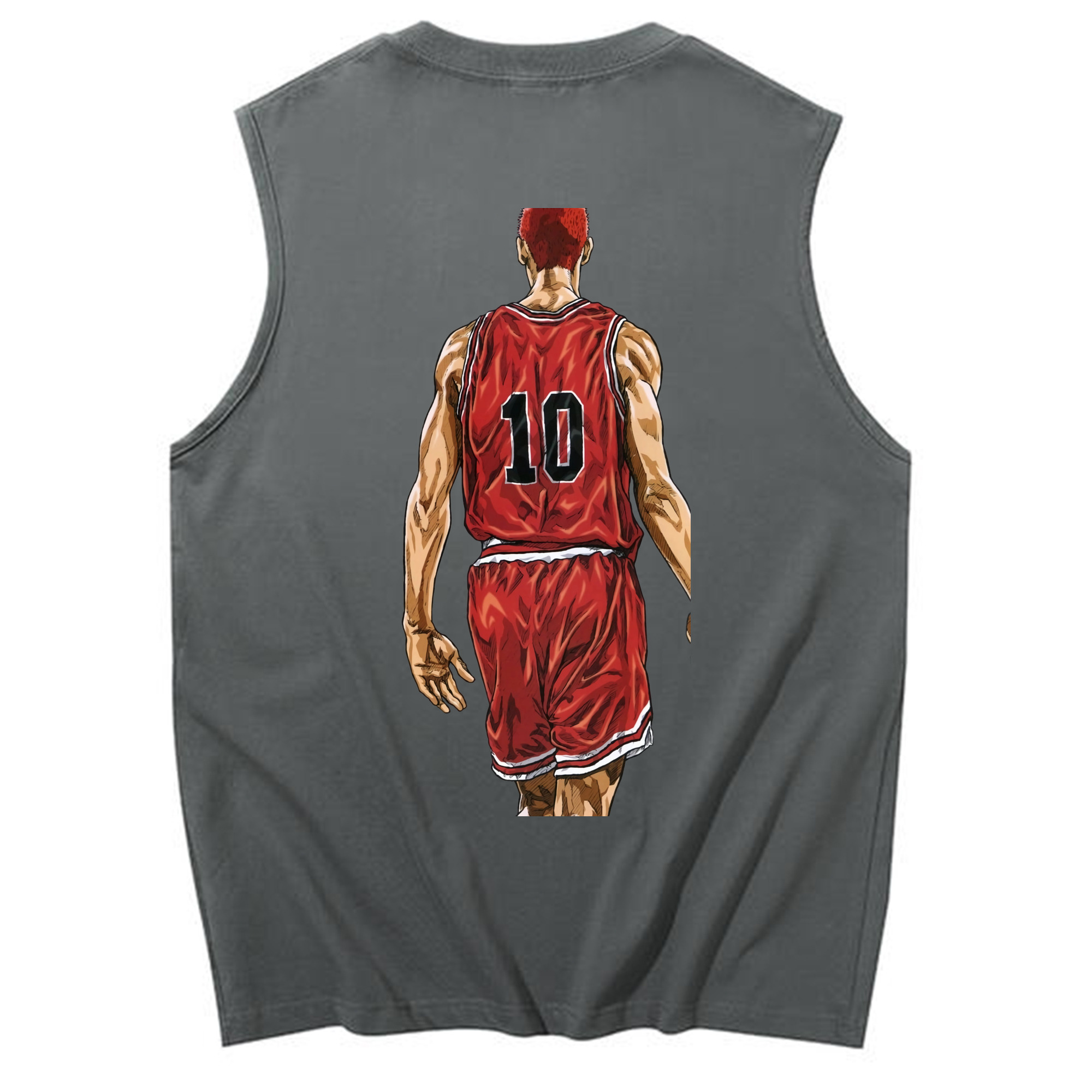 （画像用） SLAM DUNK／スラムダンク コットン100％タンクトップ（背面プリント）